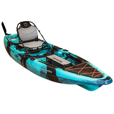Vanhunks 10’ Zambezi Fishing Kayak with Storage Box - Good Wave